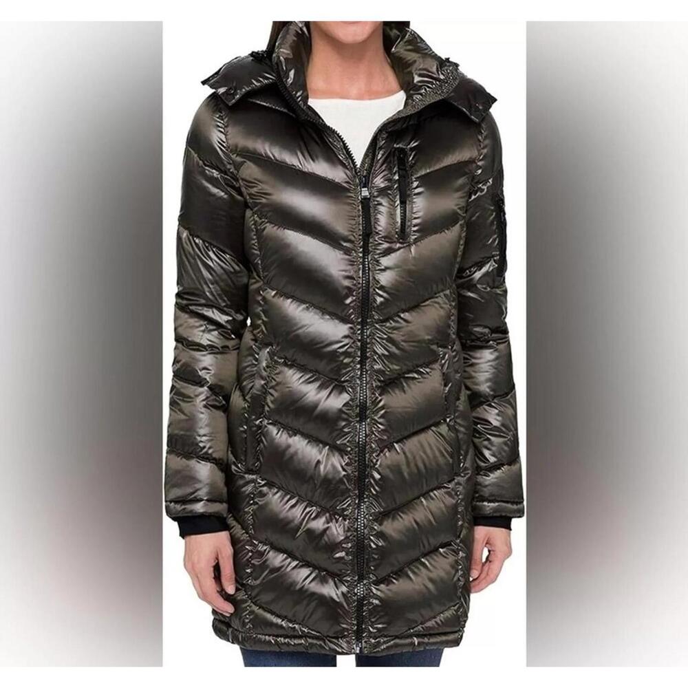 Andrew Marc Ladies' Long Down Jacket Women's Sz XS